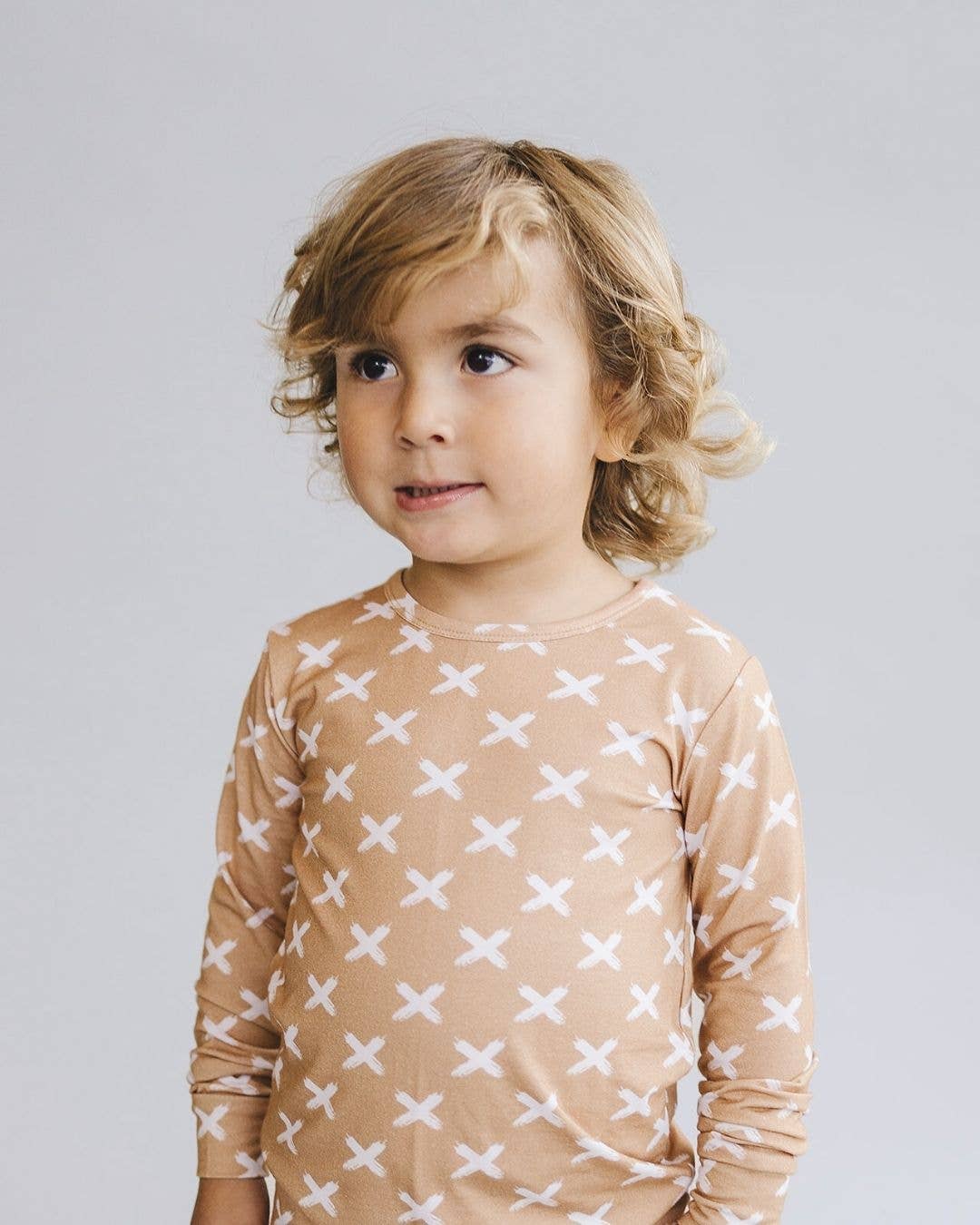 Bamboo Two Piece Set | Criss Cross: 2T