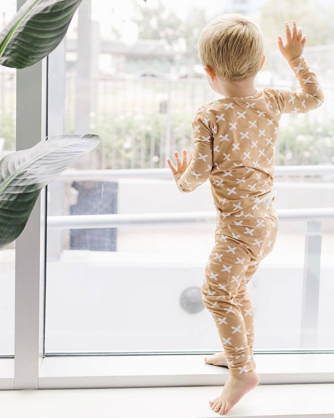 Bamboo Two Piece Set | Criss Cross: 2T