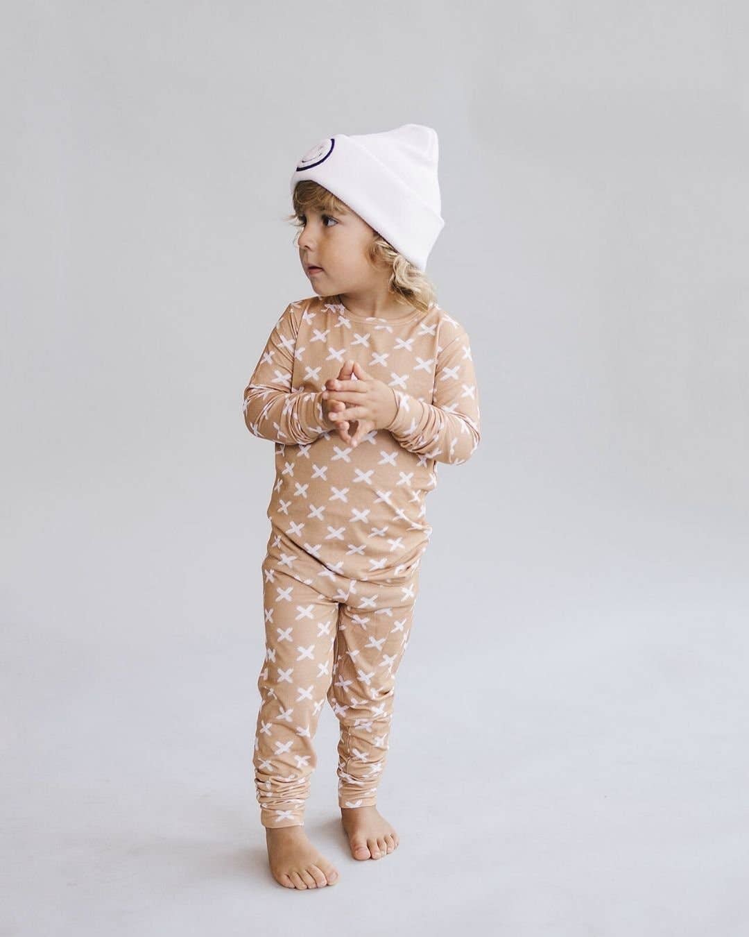 Bamboo Two Piece Set | Criss Cross: 2T