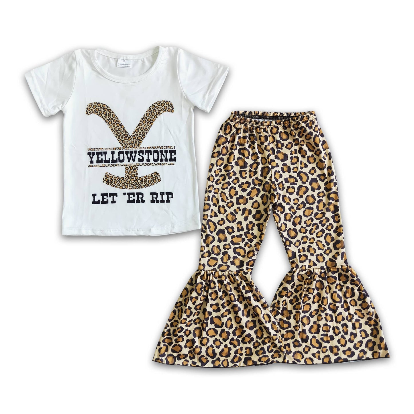 White Shirt Leopard Singer Outfit