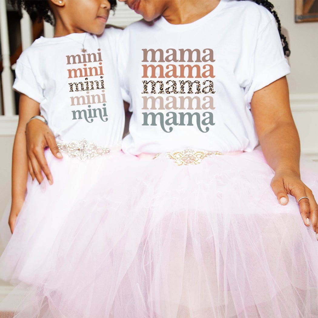 Mama & Mini Layered x 5 Graphic T-Shirt