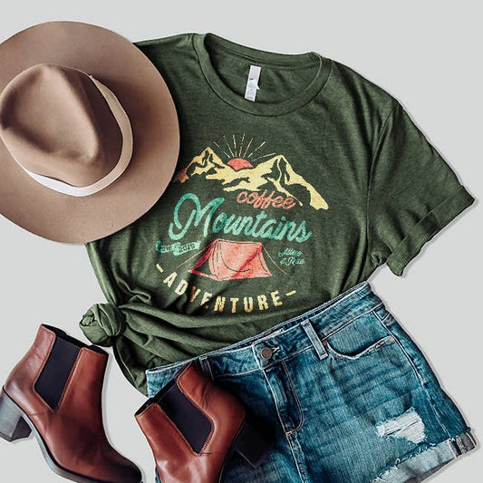 Coffee Mountains Adventure Tee Shirt