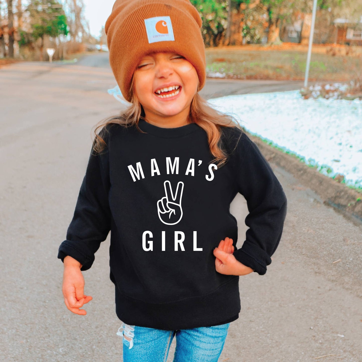 Mama's girl toddler sweatshirt