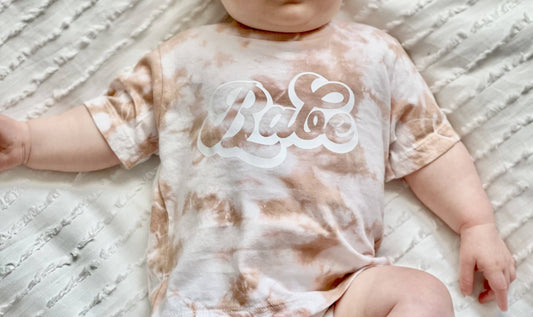 Babe Tie Dye | Children's T-Shirt