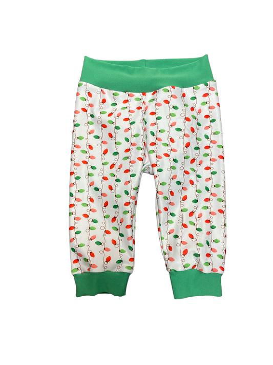 Christmas Lights • Infant/Toddler Joggers: 6m